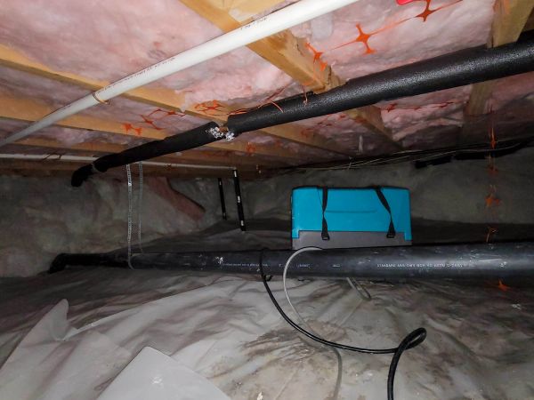 Crawl Space Water Remediation in Mckinney