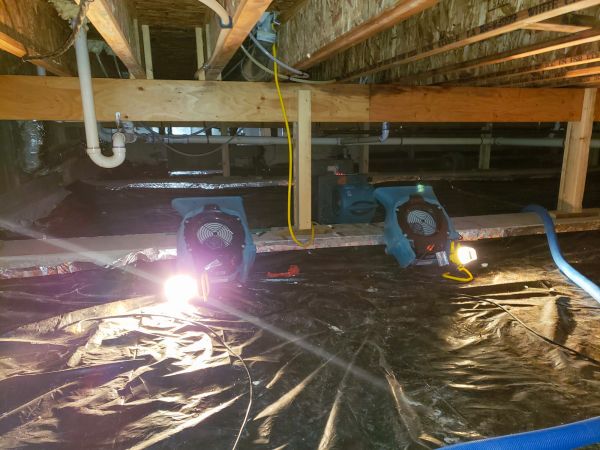 Crawlspace Water Removal in Mckinney