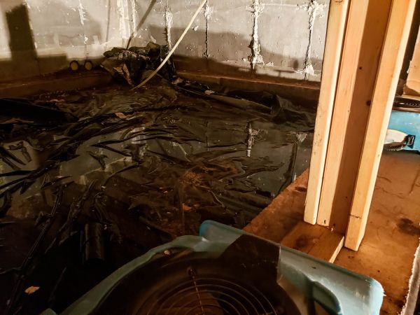 Crawlspace Water Cleanup in Mckinney